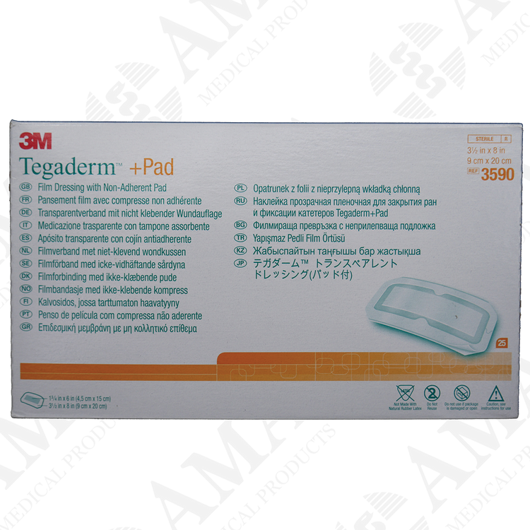 3M Tegaderm Film Dressing with Pad