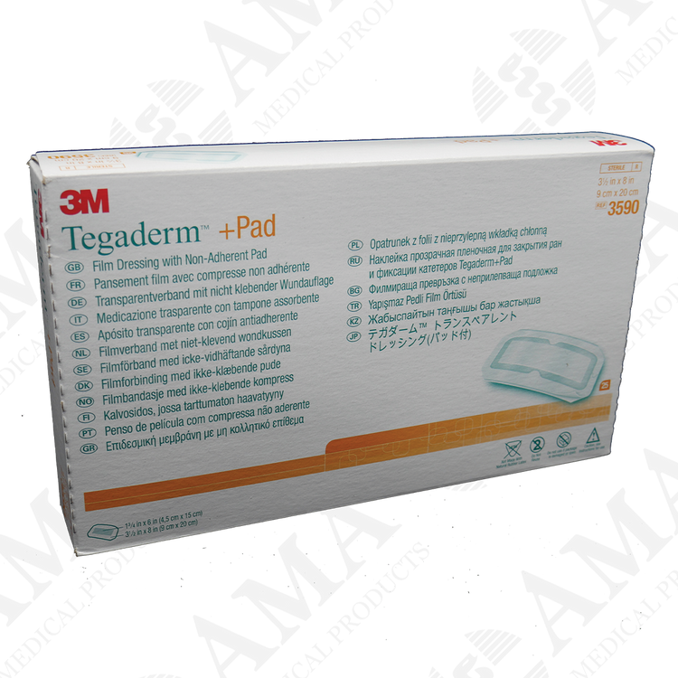 3M Tegaderm Film Dressing with Pad