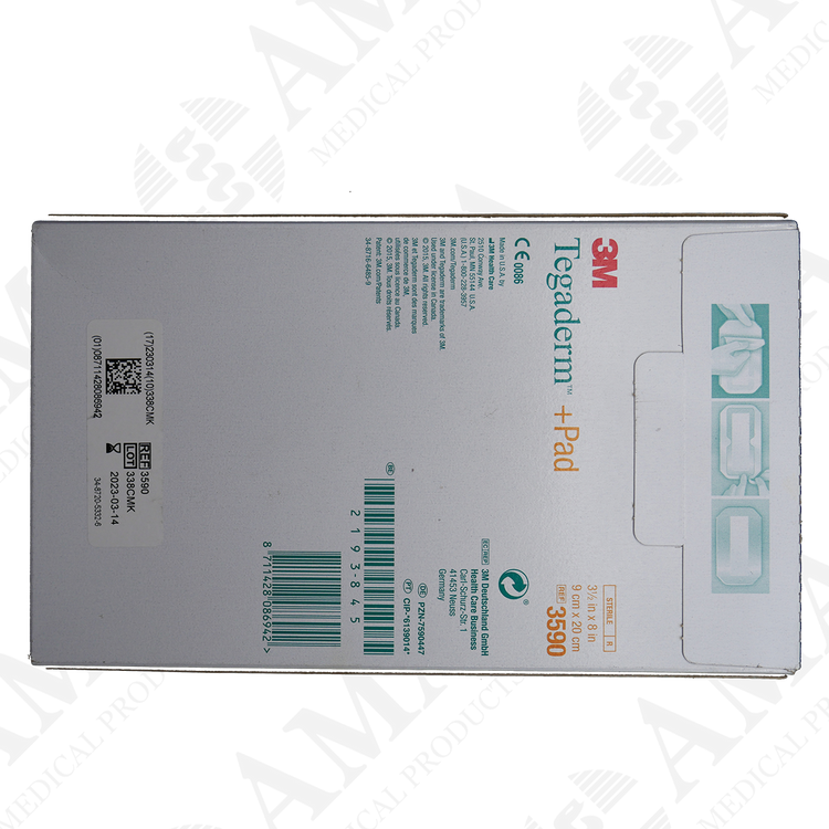 3M Tegaderm Film Dressing with Pad