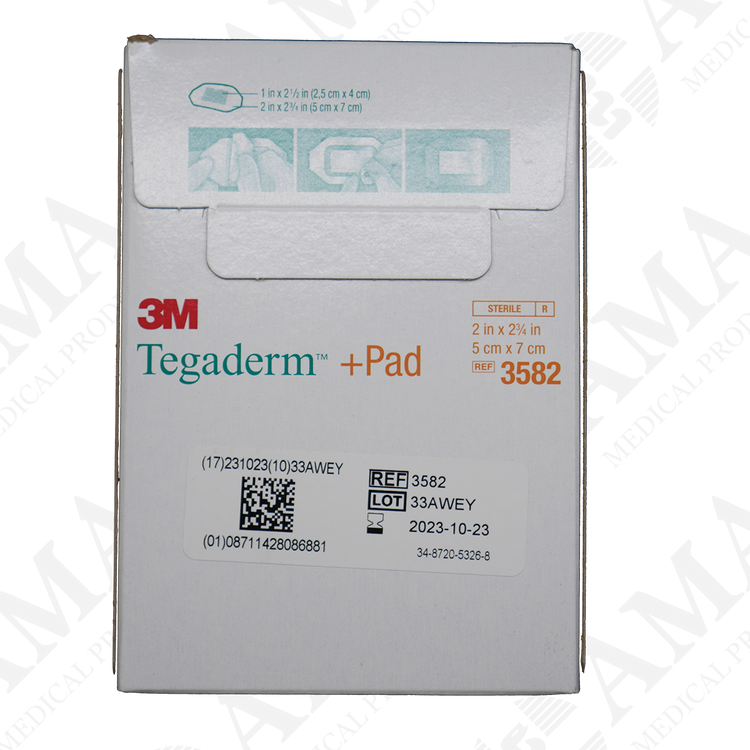 3M Tegaderm Film Dressing with Pad