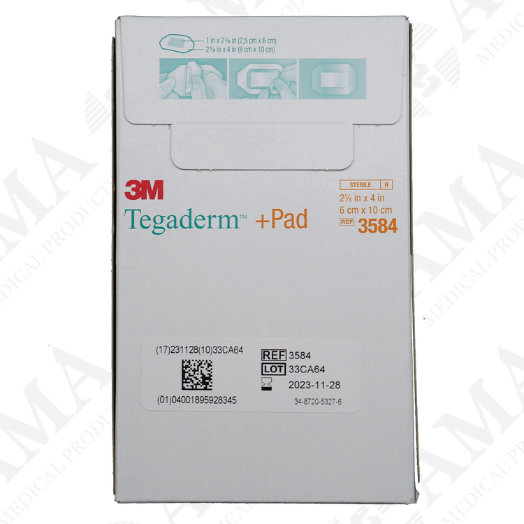 3M Tegaderm Film Dressing with Pad