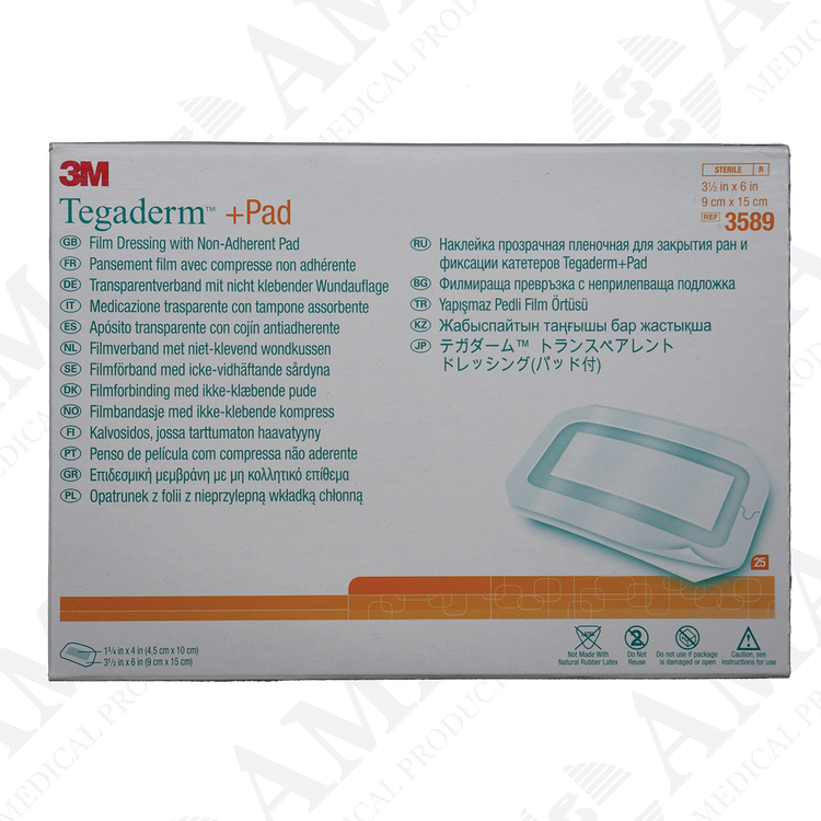 3M Tegaderm Film Dressing with Pad