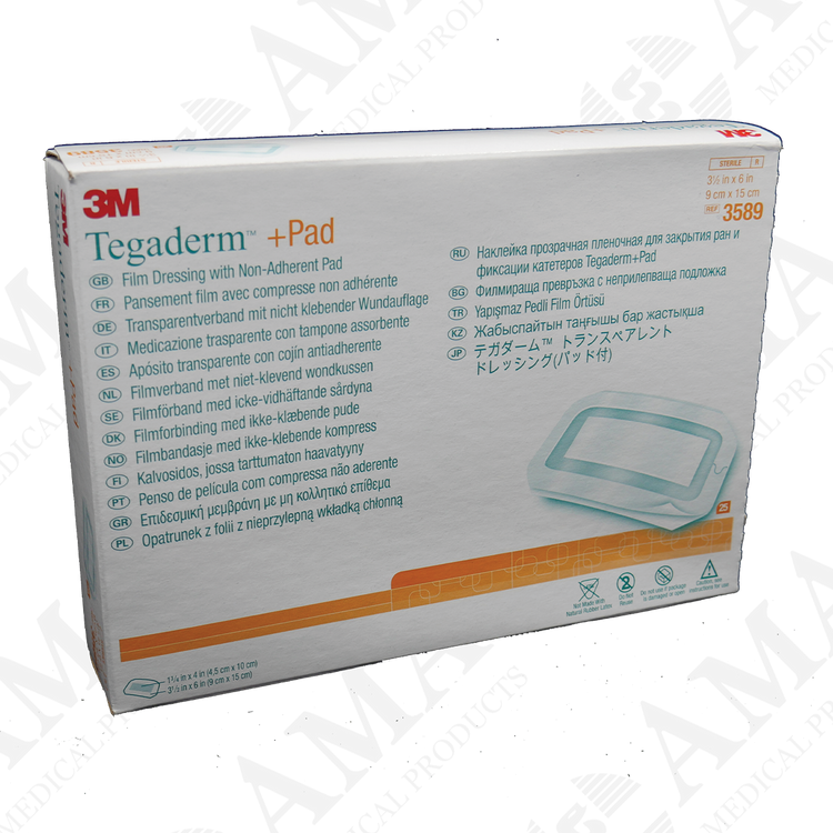 3M Tegaderm Film Dressing with Pad