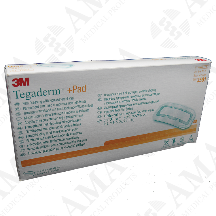 3M Tegaderm Film Dressing with Pad