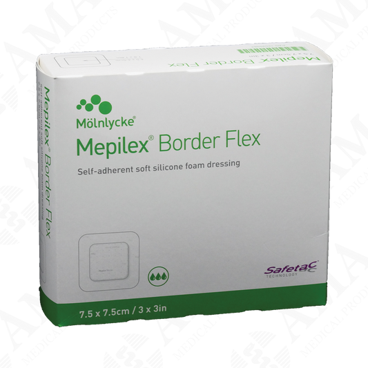 Mepilex Border Flex Self Adherent Foam Dressing