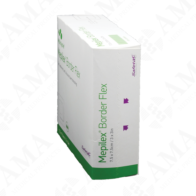 Mepilex Border Flex Self Adherent Foam Dressing