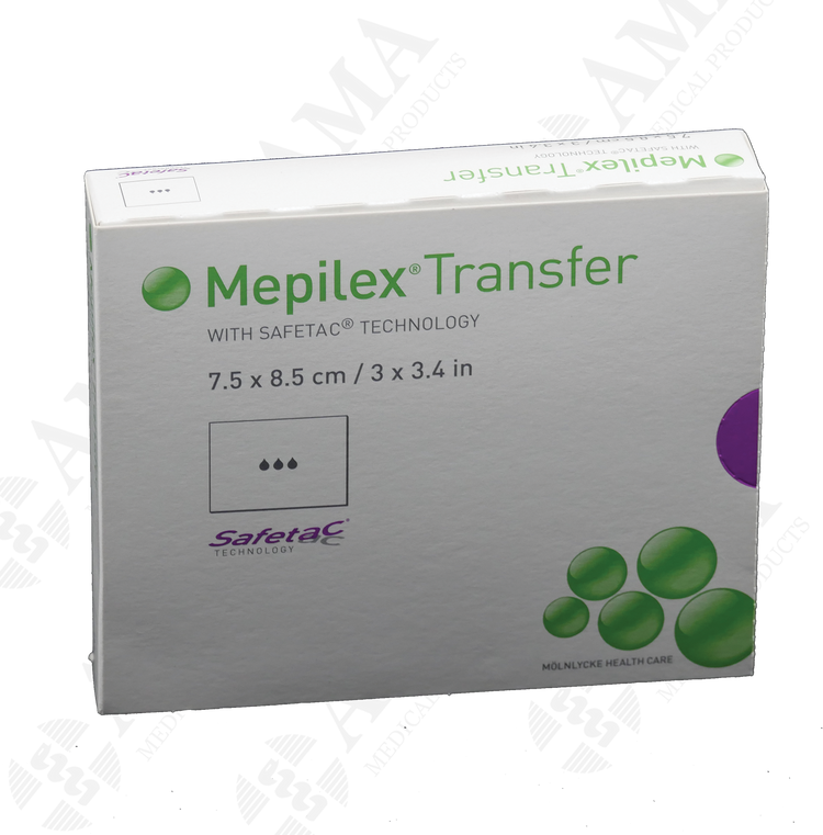 Molnlycke Mepilex Transfer Dressing