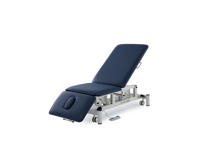 Pacific Medical 3 Section Height Adjustable Couch - Short Head Section