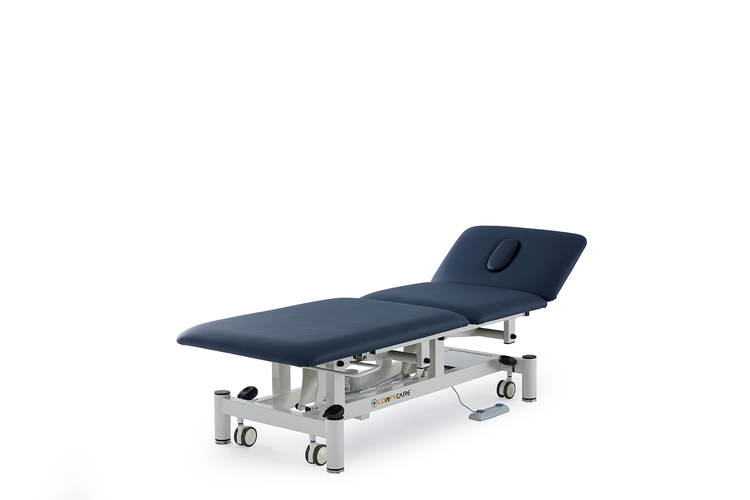 Pacific Medical 3 Section Height Adjustable Couch - Short Head Section