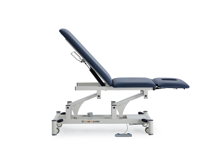 Pacific Medical 3 Section Height Adjustable Couch - Short Head Section