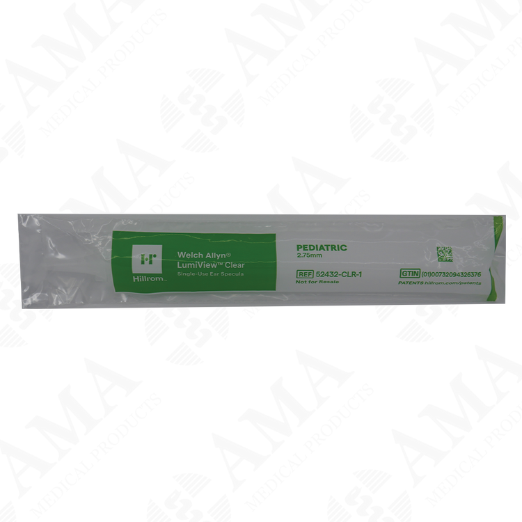 Hillrom Welch Allyn Universal LumiView Clear Disposable Ear Speculum