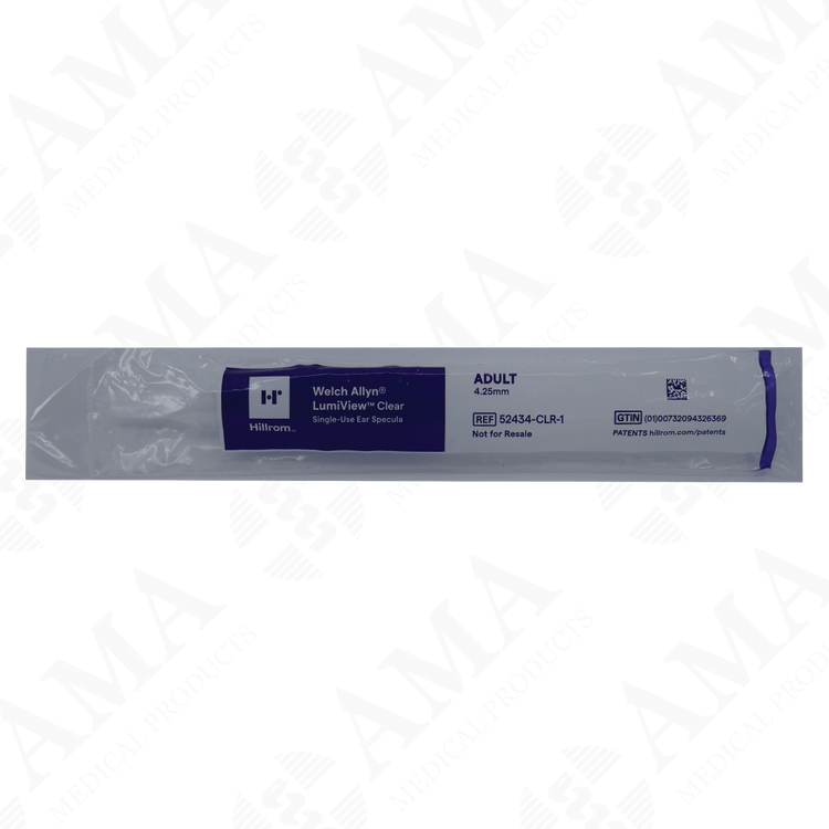 Hillrom Welch Allyn Universal LumiView Clear Disposable Ear Speculum