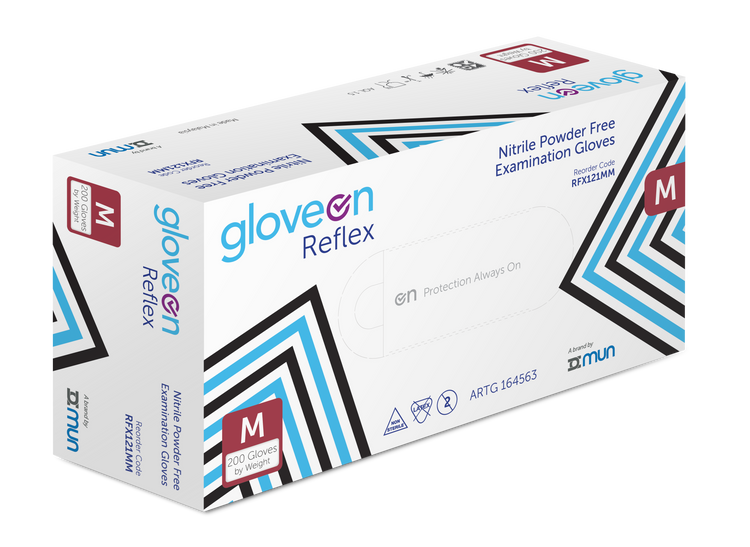 Mun Reflex Nitrile Examination Glove