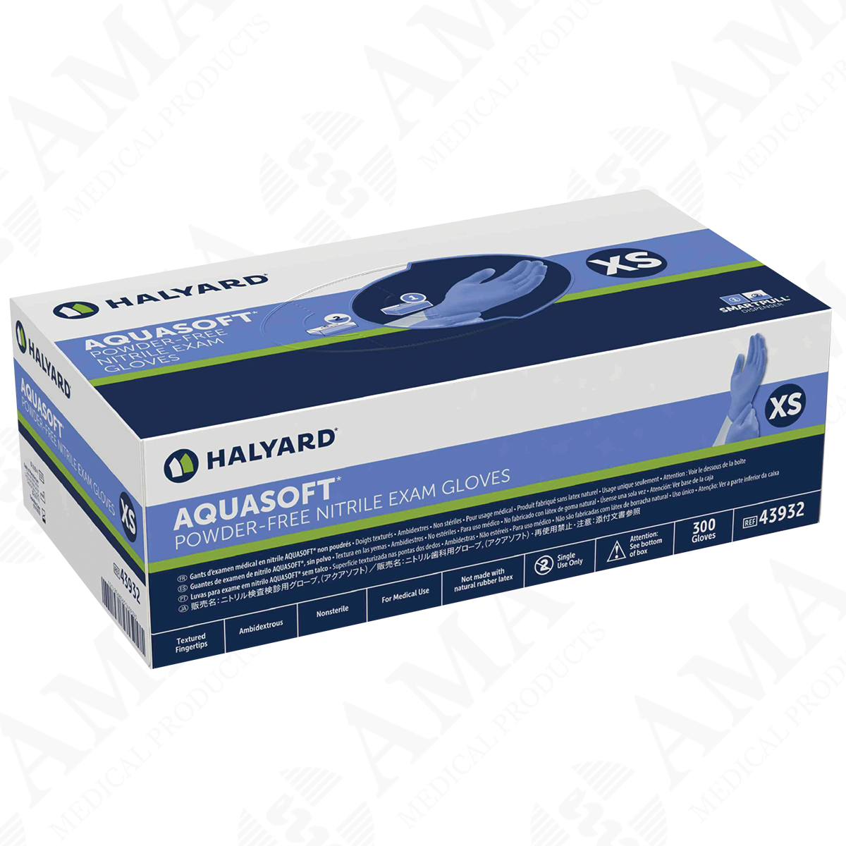 Aquasoft Nitrile Examination Glove Powder Free Non Sterile - (Various