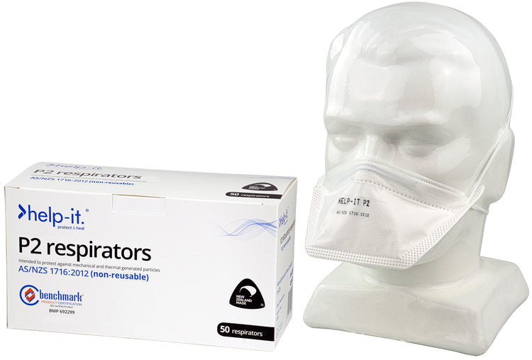 Help-it P2/FFP2 Respirator Duckbill Mask - Box of 50