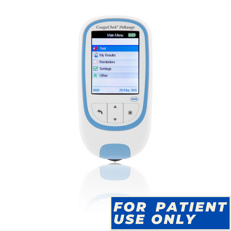 Roche CoaguChek® INRange Diagnostic Meter - Patient Use Only