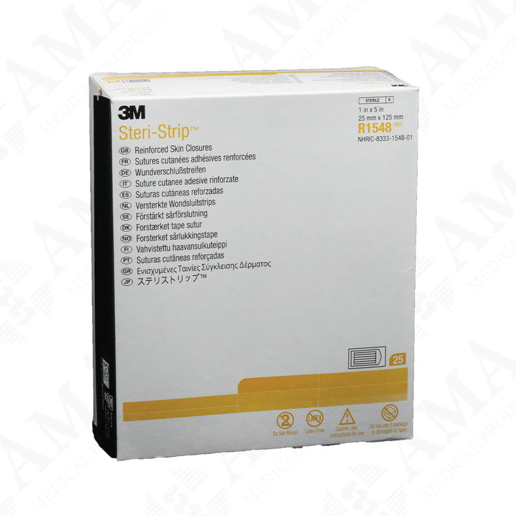 3M Steri-Strip Skin Closures - White (Various Sizes & UOM)
