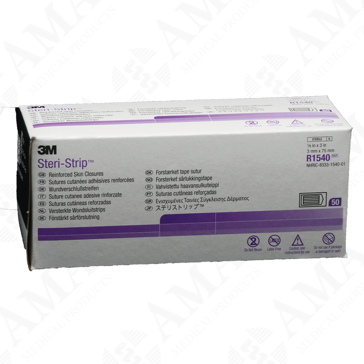 3M Steri-Strip Skin Closures - White (Various Sizes & UOM)