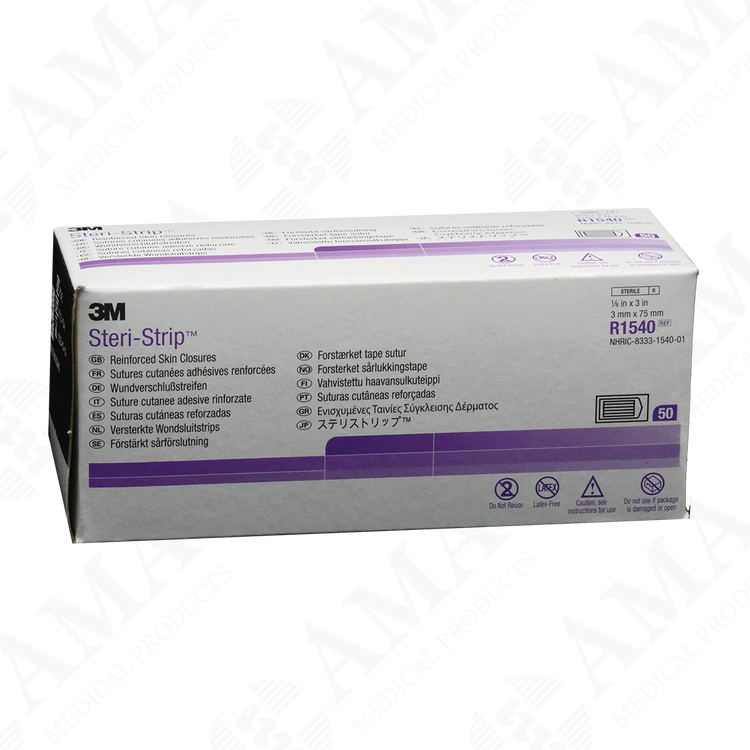 3M Steri-Strip Skin Closures - White (Various Sizes & UOM)