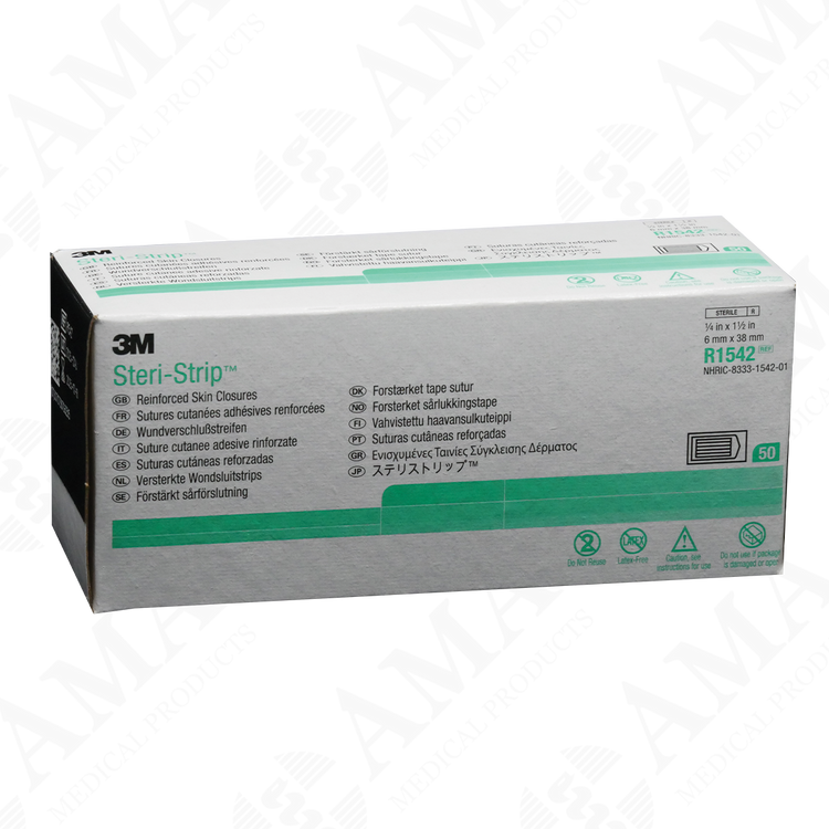 3M Steri-Strip Skin Closures - White (Various Sizes & UOM)