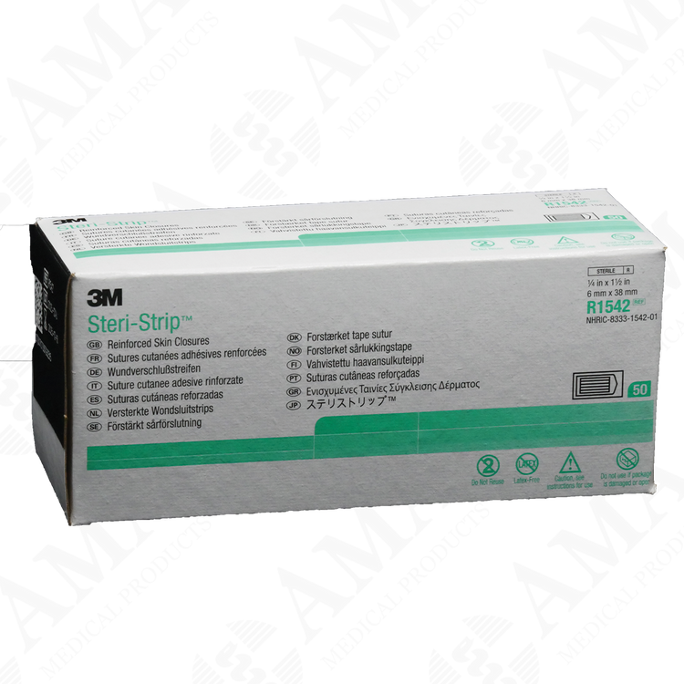 3M Steri-Strip Skin Closures - White (Various Sizes & UOM)