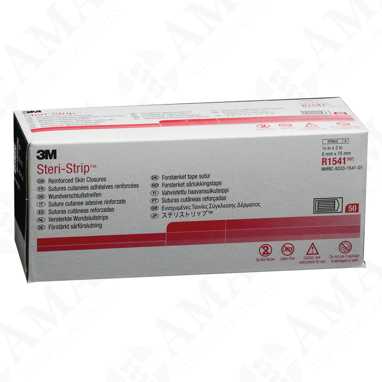 3M Steri-Strip Skin Closures - White (Various Sizes & UOM)