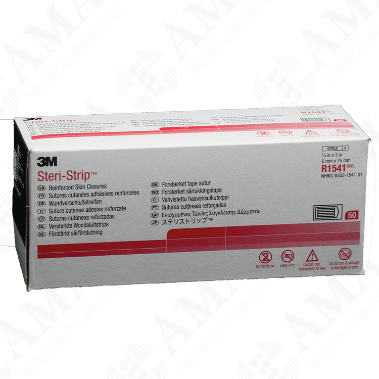 3M Steri-Strip Skin Closures - White (Various Sizes & UOM)