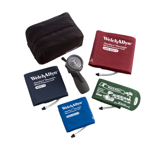 Welch Allyn DS66 Aneroid Sphygmomanometer with Multiple Cuffs