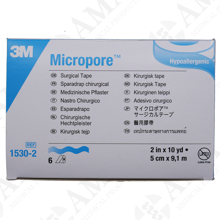 3M Micropore Paper Surgical Tape - White