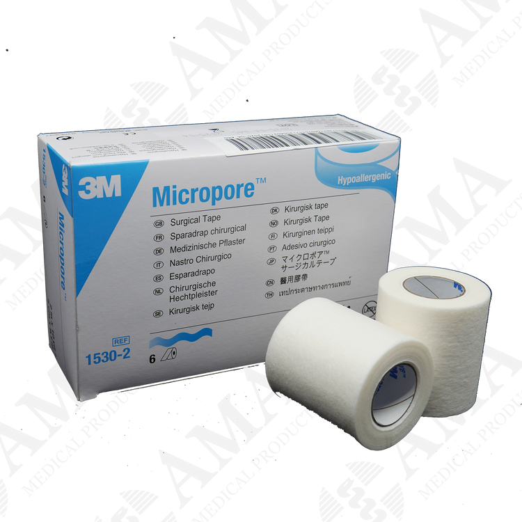 3M Micropore Paper Surgical Tape - White