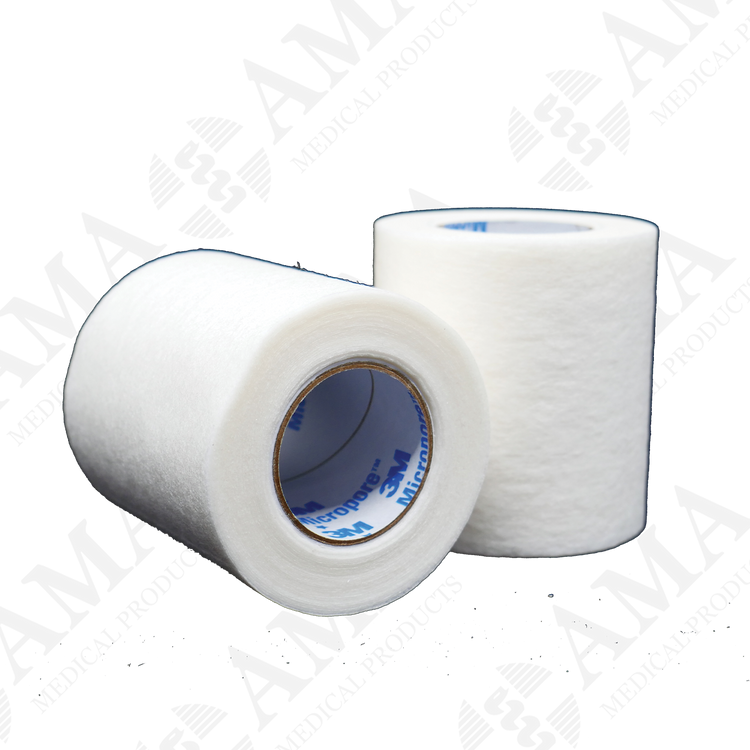 3M Micropore Paper Surgical Tape - White