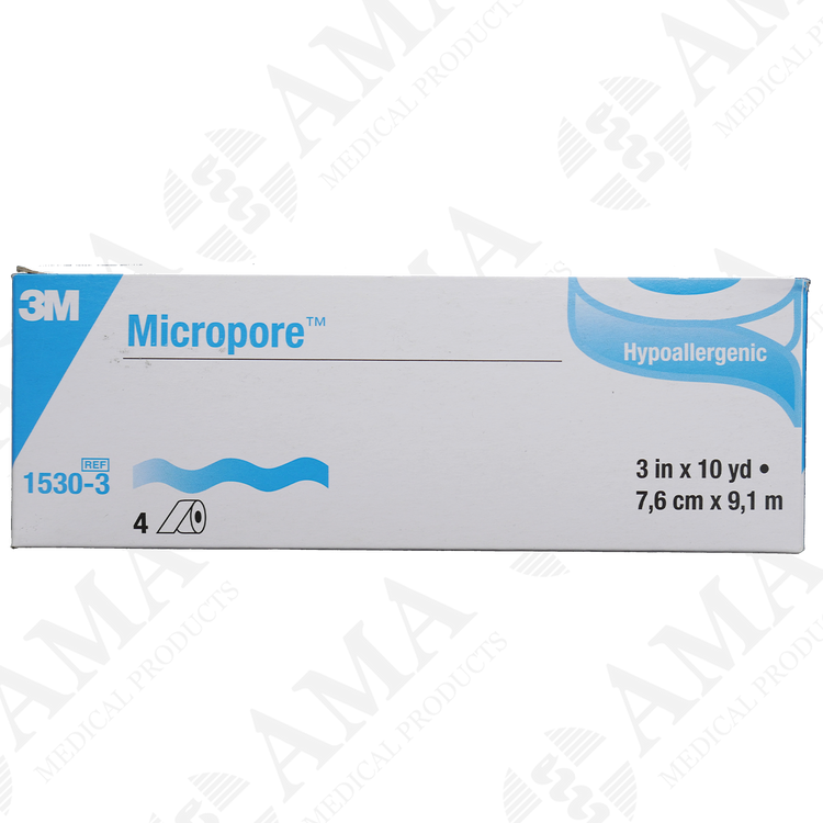 3M Micropore Paper Surgical Tape - White