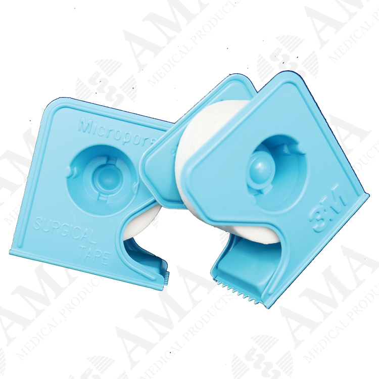 3M Micropore Paper Surgical Tape - White with Dispenser
