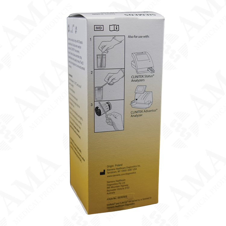 Siemens Multistix 10SG Test Strip Point of Care Urinalysis