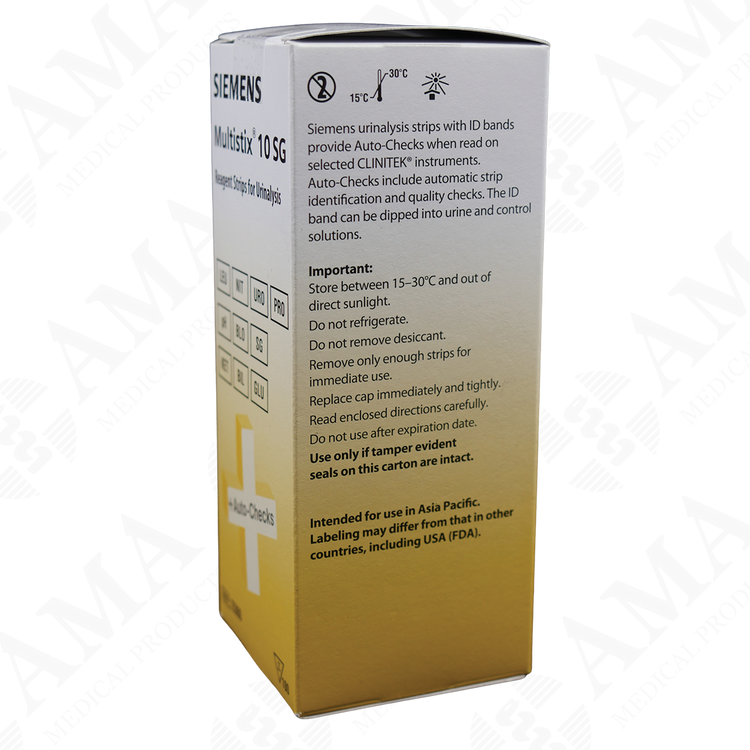 Siemens Multistix 10SG Test Strip Point of Care Urinalysis