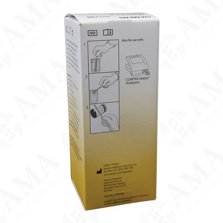 Siemens Multistix 5 Test Strip Point of Care Urinalysis