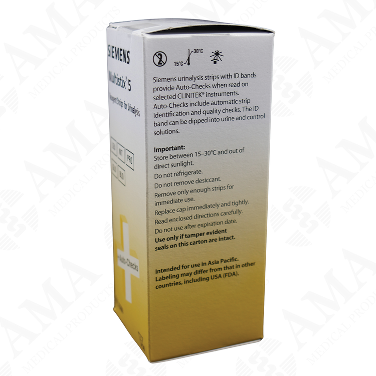 Siemens Multistix 5 Test Strip Point of Care Urinalysis