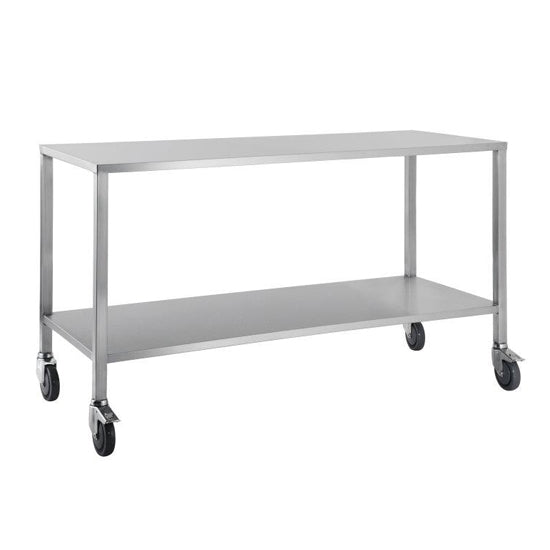 Pacific Medical Stainless Steel Trolley No Rails