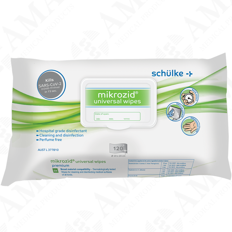 Schulke mikrozid® Universal Wipes - Flatpack