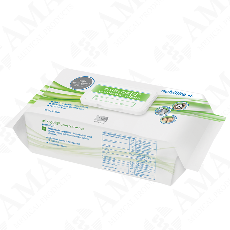 Schulke mikrozid® Universal Wipes - Flatpack