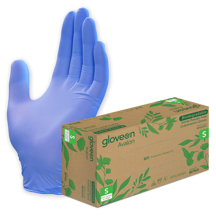 Mun GloveOn Avalon Biodegradable Nitrile Examination Glove