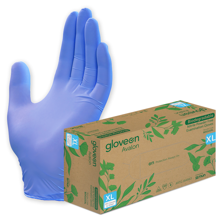 Mun GloveOn Avalon Biodegradable Nitrile Examination Glove