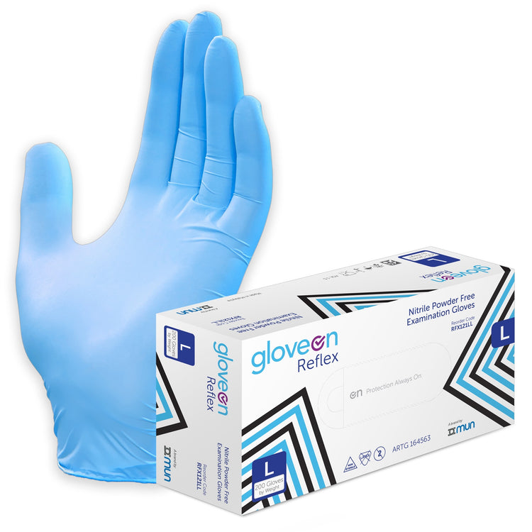 Mun Reflex Nitrile Examination Glove