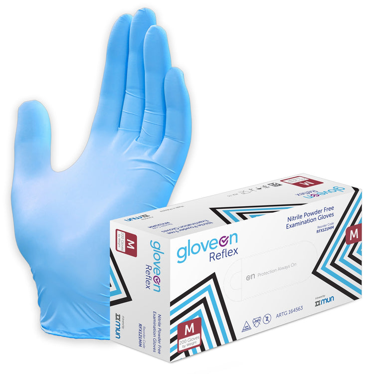 Mun Reflex Nitrile Examination Glove