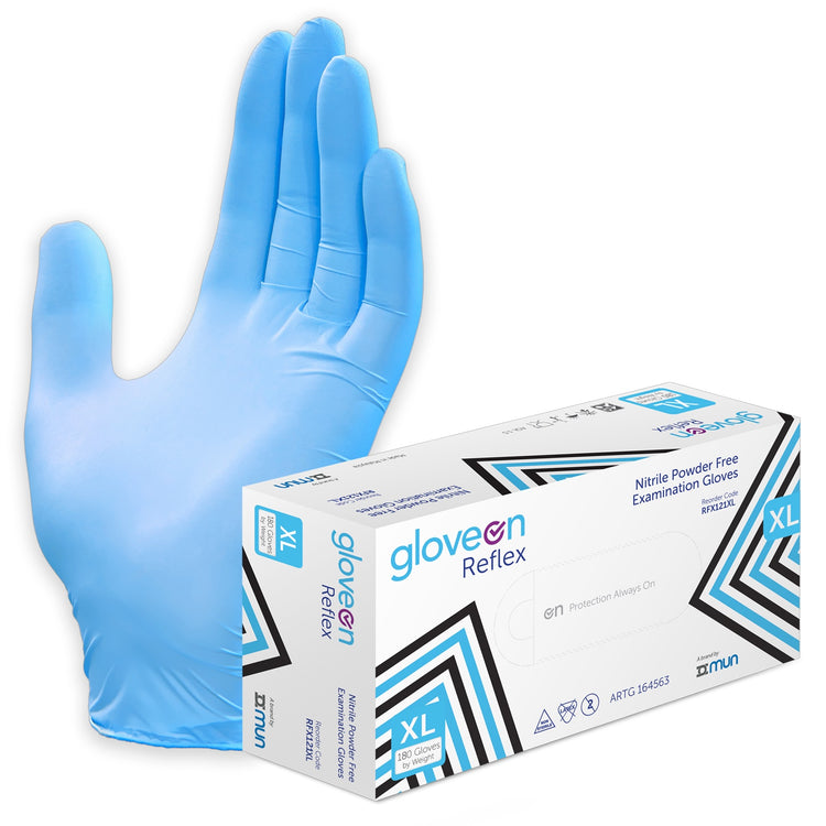 Mun Reflex Nitrile Examination Glove