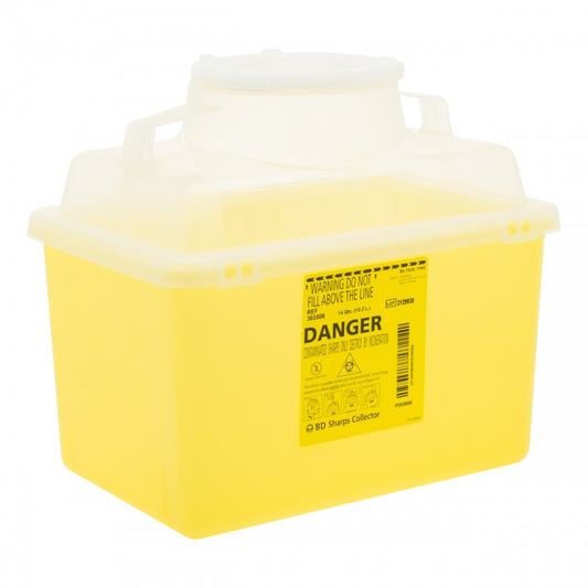 BD Sharps Collector 13.2 Ltr Nestable Open Top