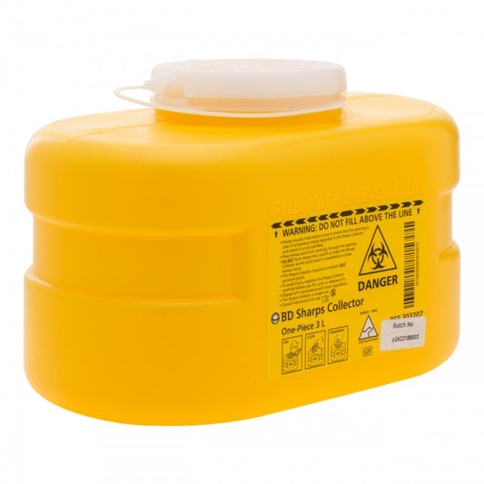 BD Sharps Collector 3 Ltr One-Piece