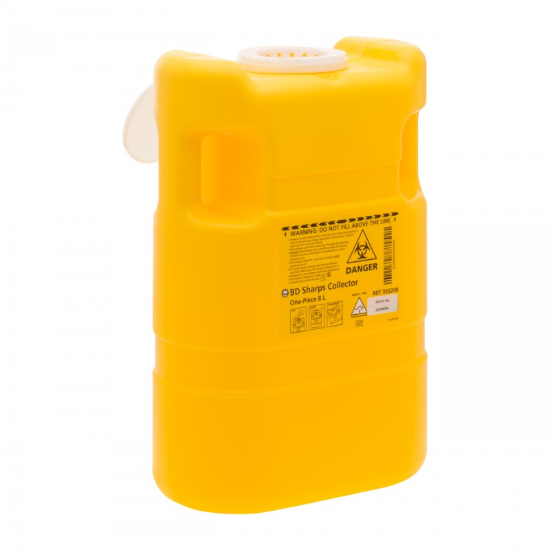 Bd Sharp Coll BD Sharps Collector 8 L One-Piece