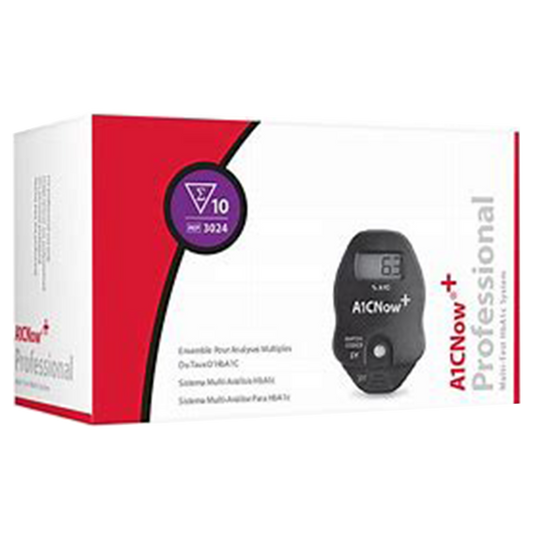 PTS Diagnostics A1C Now+ HbA1c Diagnostic Meter with 10 Test Cartridges