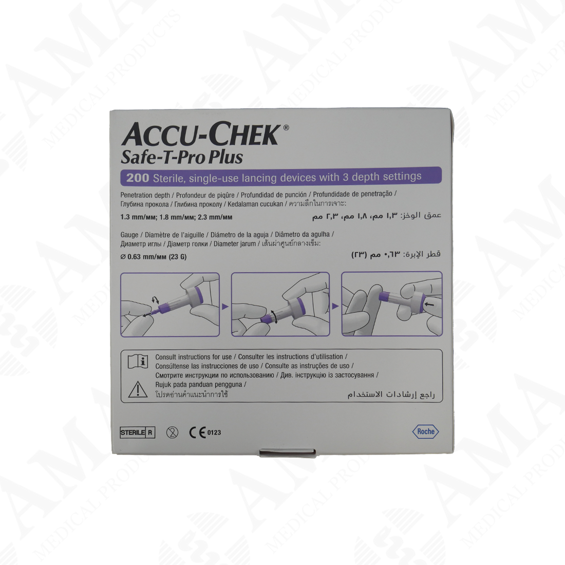 Buy Roche AccuChek® SafeTPro Plus Lancets Online